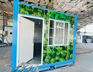 Nhà lắp ghép panel - nhà container