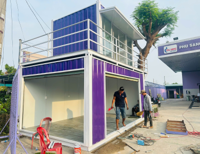 Nhà container ở bình dương