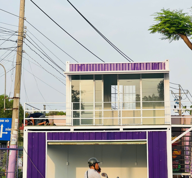 Nhà container ở bình dương