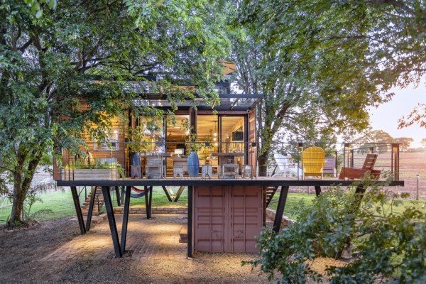Mẫu nhà container văn phòng hiện đại thiết kế bởi Thiên Vũ Home