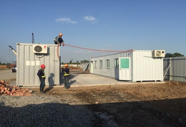So sánh kích thước nhà container 20 feet và 40 feet