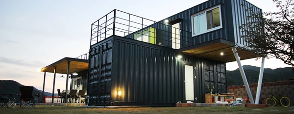 Mẫu nhà container 2 tầng đẹp tại Thiên Vũ Home
