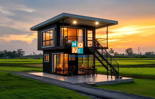 Nhà Container Lắp Ghép Mới 