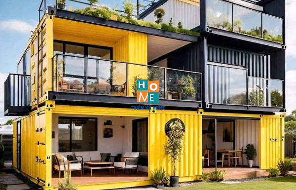 Nhà Container Lắp Ghép Mới 